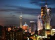 Vista da cidade de Macau a noite